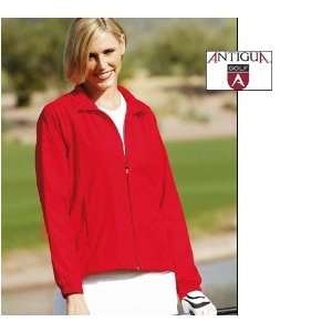   National Womens Wind Jacket (Color=Poppy   077,Size=L): Sports
