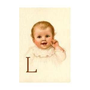 Baby Face L 20x30 poster