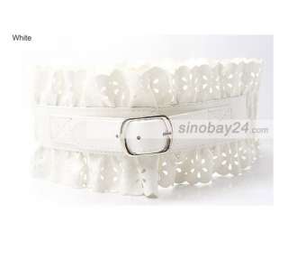 G16045 ELASTIC STRETCH WOMANS BELT IN Butterfly Edge  