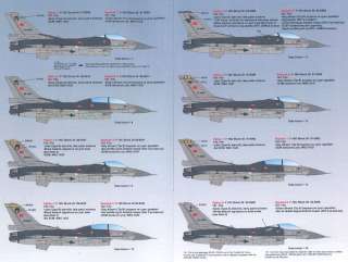 48 Caracal Decals GENERAL DYNAMICS F 16C/D TURKISH AIR FORCE  