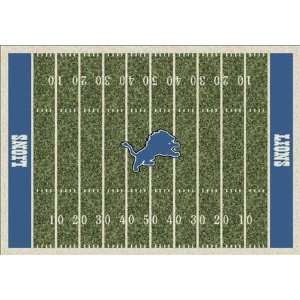  NFL Home Field Rug   Detroit Lions