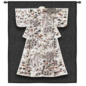   Kimono 63x52 cotton boucle gray Asian 
