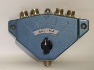 MFJ 1704   4 Position Coaxial Antenna Switch  