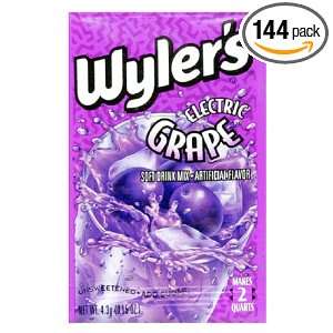Wylers Unsweetened Wild Grape Package Grocery & Gourmet Food