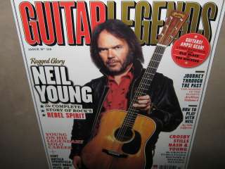 GUITAR LEGENDS 118 2011 NEIL YOUNG Complete Story CSNY  
