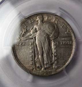 1921 Standing Liberty Silver Quarter PCGS XF40 *Original*  