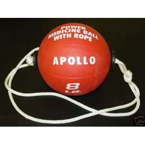  8 Lb Power Rope Medicine Ball