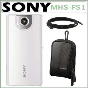   MP4 HD Video and 2.7 inch LCD in White + Accessory Kit: Camera & Photo