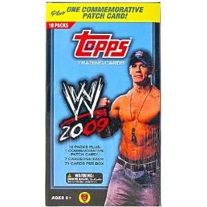  2009 Topps WWE Wrestling 10 Pack Box Sports Collectibles