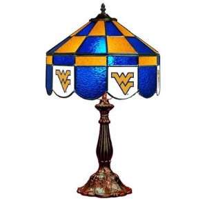  WVU NCAA West Virginia Mountaineers 14 Executive Style Stained Glass
