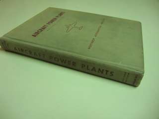 Aircraft Power Plants 1955 Northrop Aeronautical Institute Manual 