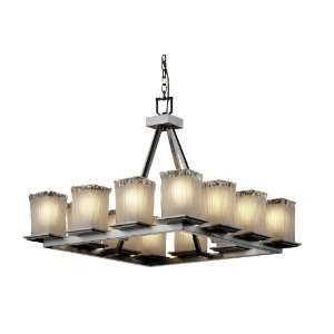 Justice Design Group GLA 8668 NCKL Brushed Nickel Veneto Luce Montana 