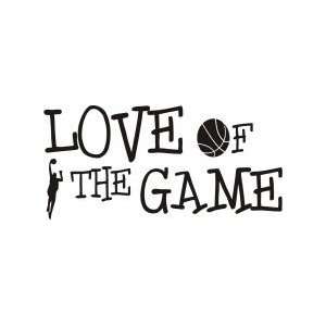  The love of the game