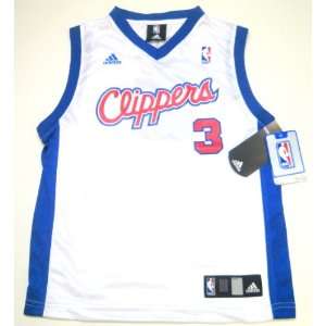 NBA Adidas Los Angeles Clippers Chris Paul Youth Small White Replica 