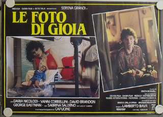 kc12 DELIRIUM LAMBERTO BAVA 8 orig POSTER ITALY  