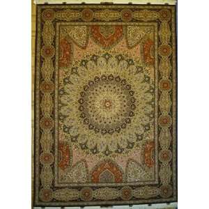  8x12 Hand Knotted Tabriz Persian Rug   84x120