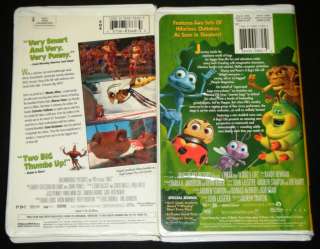 BUGS LIFE, Pixar 1998, Kevin Spacey & ANTZ, Dreamworks 1998, Woody 