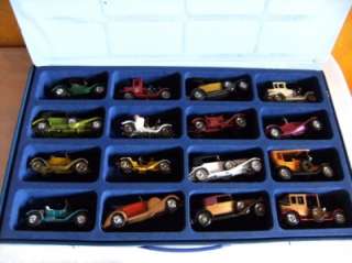 Lot 16 MODELS OF YESTERYEAR metal cars+. Matchbox Lesney England 