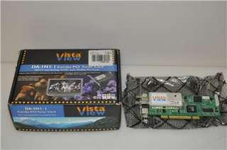 Vista View Saber DA 1N1 I Comobo Analog/Digital PCI TV Tuner Card 
