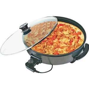   Pizza Pan Provides One Pan Cooking, No Waiting