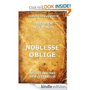 Noblesse Oblige (Kommentierte Gold Collection) (German Edition 