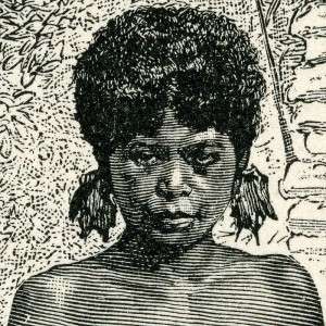   Islanders people 1894 Antique/Vtg Print Philippines Islands man women
