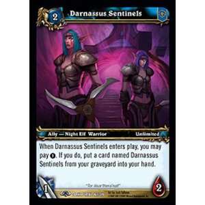  World of Warcraft WoW TCG   Darnassus Sentinels   Dark 