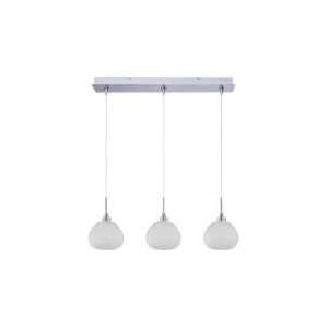 ET2 E94803 10SN, Minx Large Low Volt Round Pendant, 3 Light, 60 Total 