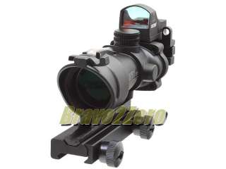   TA31 ECOS DOC 4x32 BDC Rifle Scope with Reflex Dot Sight + killFLASH