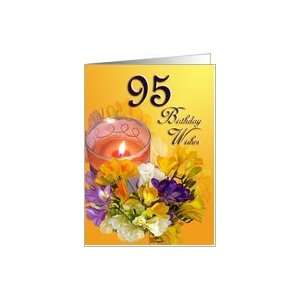  95th Birthday Wishes greeting card Card: Toys & Games