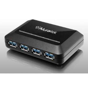  4 port USB 3.0 Hub w Cable: Electronics