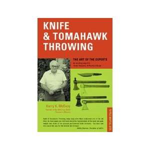 Knife & Tomahawk Throwing Book by Harry McEvoy Sports 