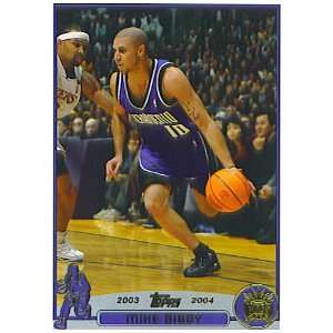  2003 04 Topps 10 Mike Bibby Sacramento Kings (Basketball 