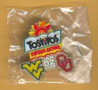 authentic Game site stock   2008 Fiesta Bowl Game Lapel Pin   West 