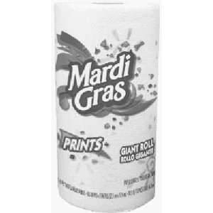  Mardi Gras Regular Roll, 1 Ply, Assorted Prints