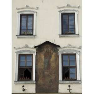 Houses in Main Market Square, Old Town District, Krakow, Unesco World 