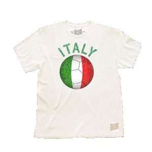  Italy 2010 World Cup Retro T Shirt (Medium) Sports 