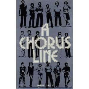 Chorus Line, A Poster (Broadway) (11 x 17 Inches   28cm x 44cm) (1975 
