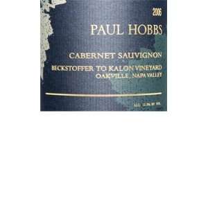 com 2006 Paul Hobbs Cabernet Sauvignon Beckstoffer To Kalon Vineyard 