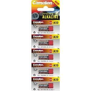    Camelion A23 Alkaline Battery 12V. 5Pc Pack (A23 BP5) Electronics