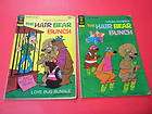 THE HAIR BEAR BUNCH #3 and #4 Gold Key comics lot 1970s