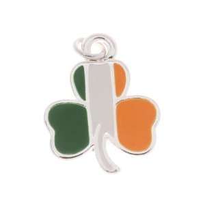   Shamrock Clover Charm With Irish Flag (1): Arts, Crafts & Sewing