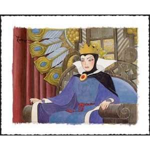   : Face of Evil   Disney Fine Art Giclee by Toby Bluth: Home & Kitchen