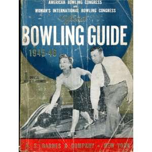  1945 1946 Official Bowling Guide Book: Sports & Outdoors