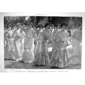  1905 WOMEN STUDENTS DIPLOMAS AMERICA COLLEGE SALMON