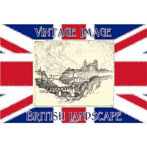15cm x 10cm) Art Greetings Card British Landscape Whitby Abbey 