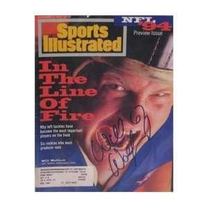  Will Wolford autographed Sports Illustrated Magazine 