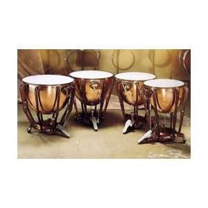    Ludwig Polished Copper Timpani (23 Inch) Musical Instruments