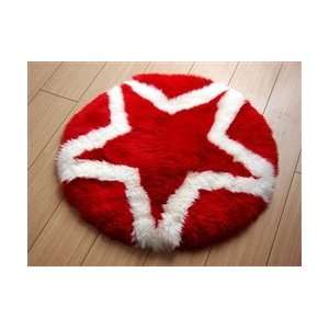  Bowron Fun Rugs Star Sheepskin   2 5 x 2 5