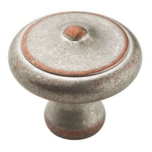  Amerock 24019 WNC Weathered Nickel Copper Cabinet Knobs 